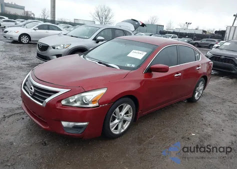 2014 Nissan Altima 2.5 Sv z USA, uszkodzony, nr VIN 1N4AL3AP0EC185882